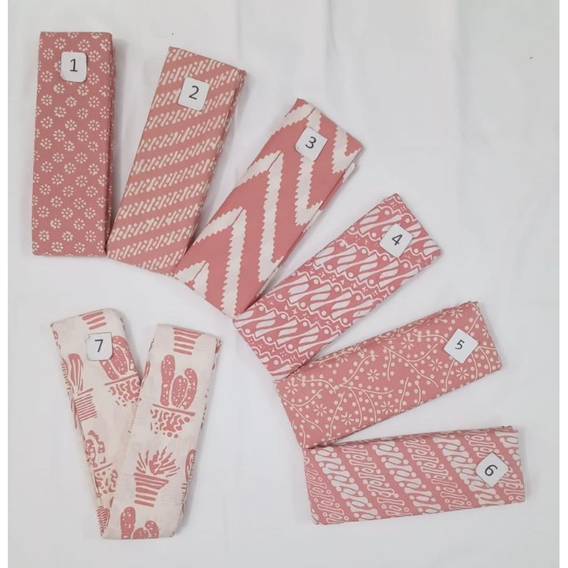 KAIN BATIK CAP/ SARUNG BATIK CAP - EDISI WARNA PINK DUSTY