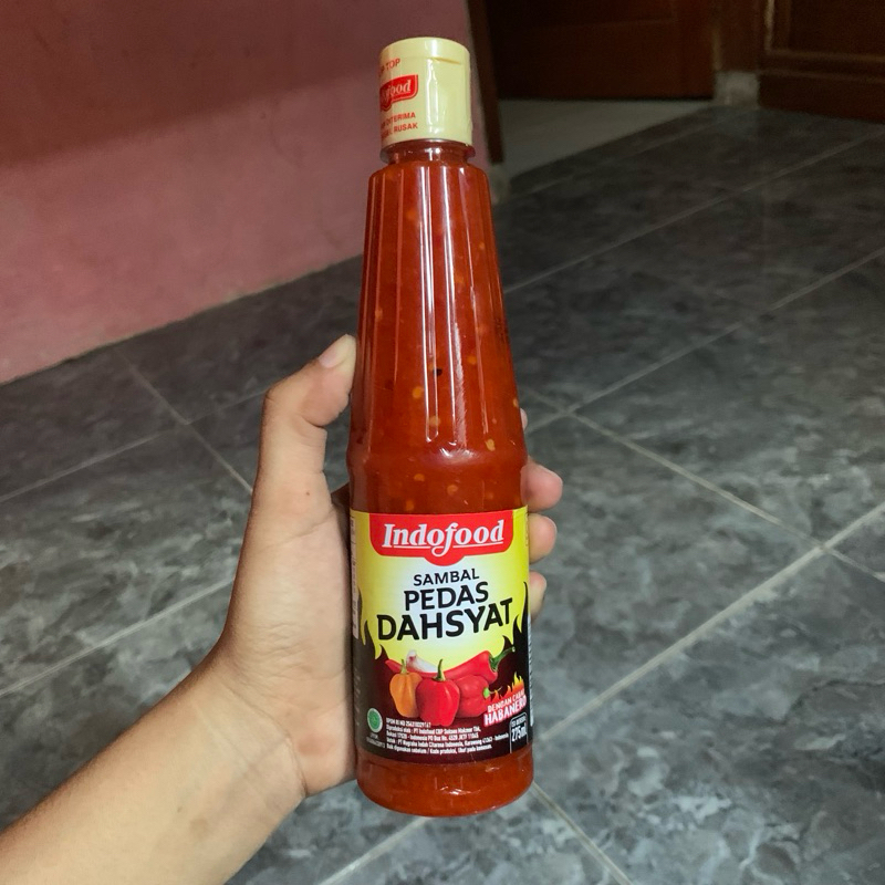

Indofood Saos Sambal Pedas Dahsyat 275ml