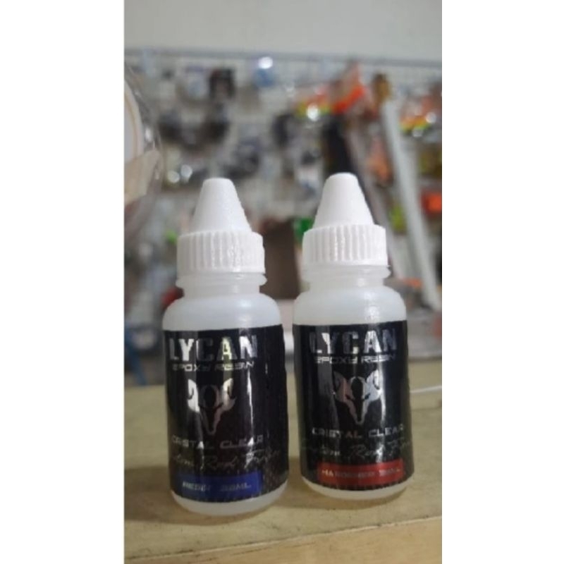 lycan Epoxy Resin lem Finishing Custom Joran Pancing