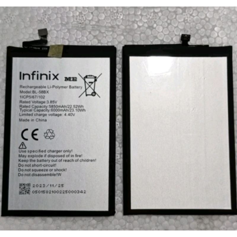 batre infinix hot 9 play/hot 10 play original