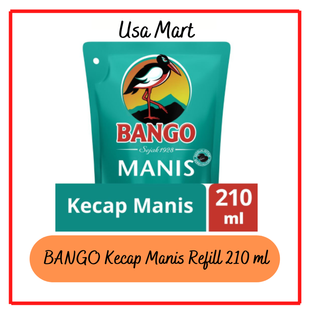 

BANGO Kecap Manis Refill 210 ml