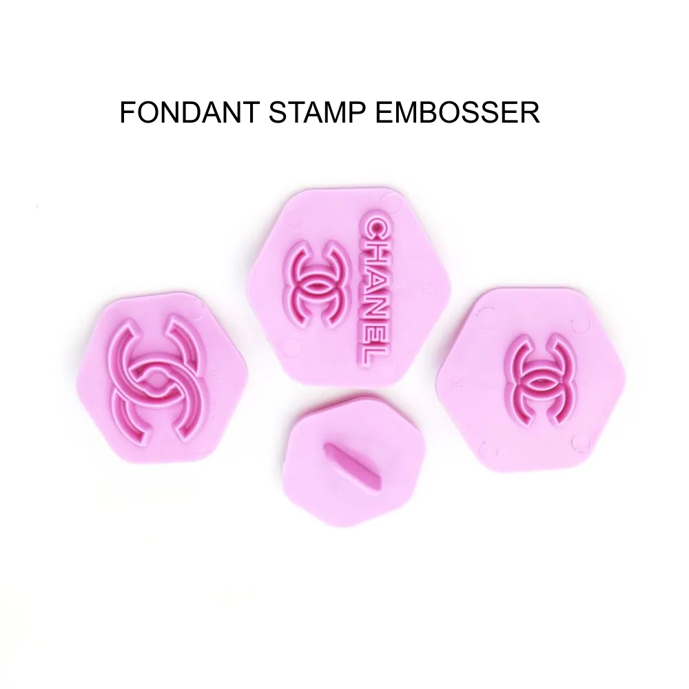 

53031 Fashion Logo CHANEL Fondant Stamp Embosser