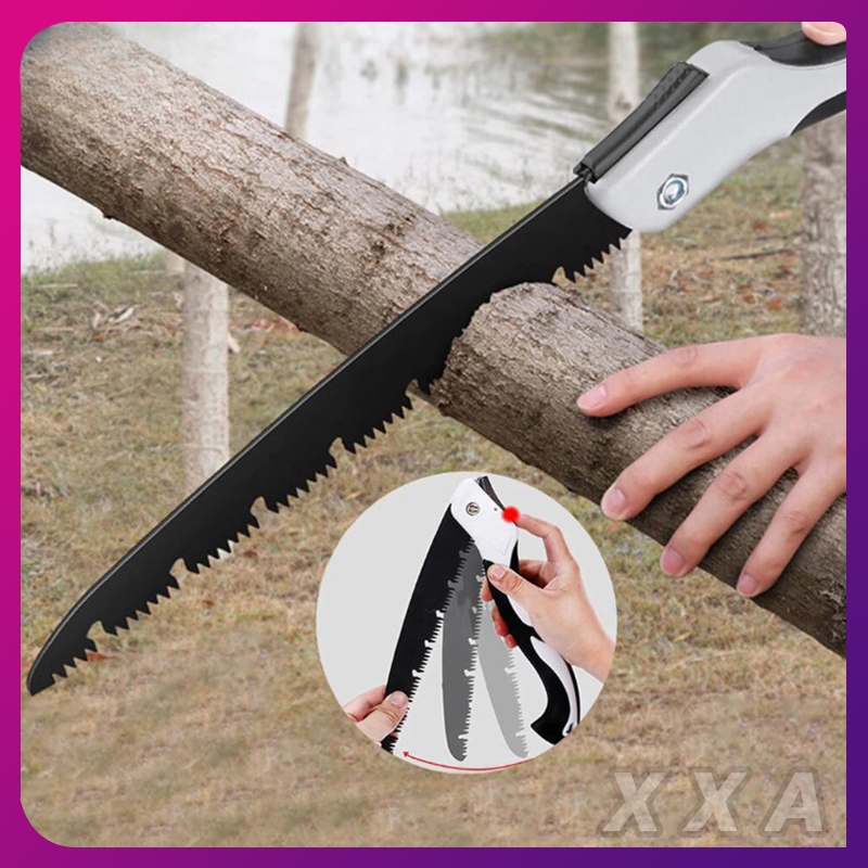 Gergaji kayu ，gergaji bambu gergaji dahan Gergaji kayu lipat otomatis anti karat design jerman premi