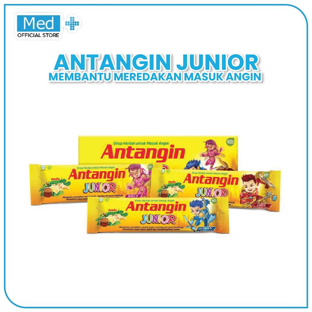 

Med+ Antangin Junior 1 Sachet - Mengatasi Masuk Angin anak