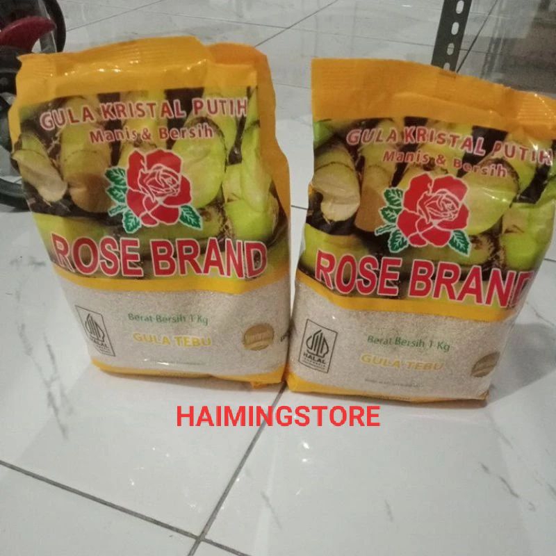 

Gula Kristal putih Rose Brand 1kg kuning