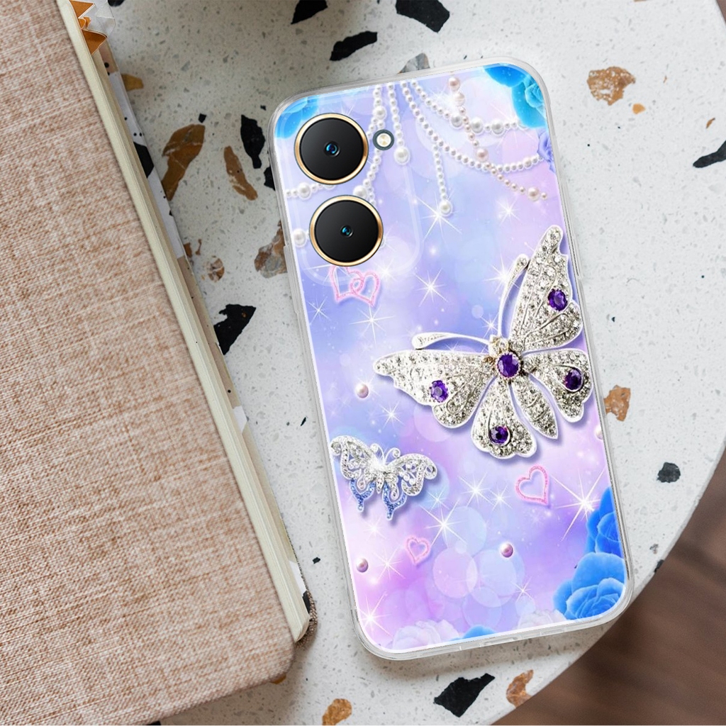 CASE VIVO Y03 - Casing VIVO Y03 Terbaru 2024 AERO STORE [ MOTIF 45 ] Silikon - Case Hp VIVO Y03 - Ca