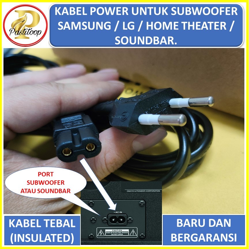 Kabel power subwoofer samsung subwoofer lg soundbar terbaru