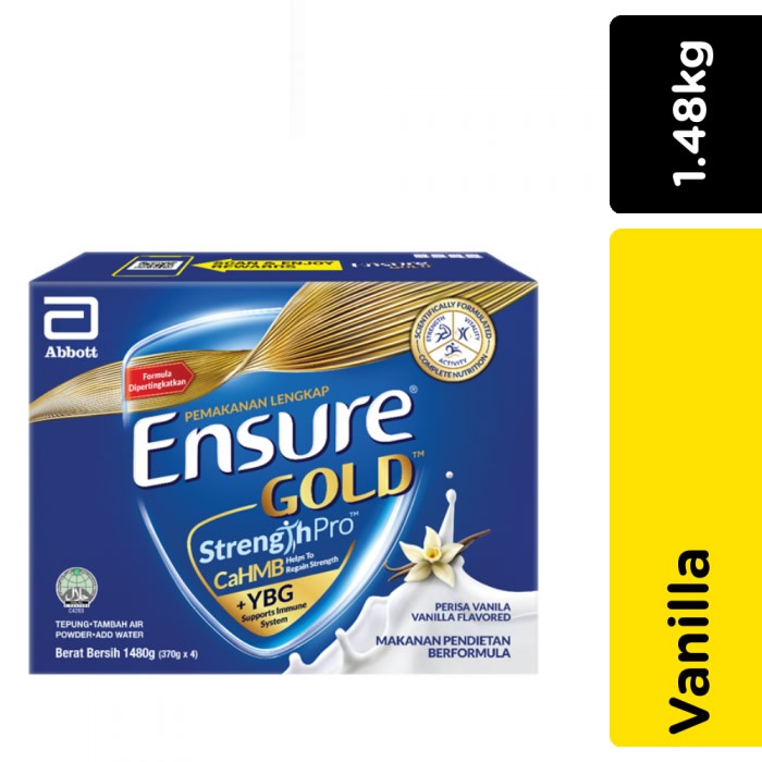 

Susu Ensure Gold Malaysia Rasa Vanilla 1.48kg