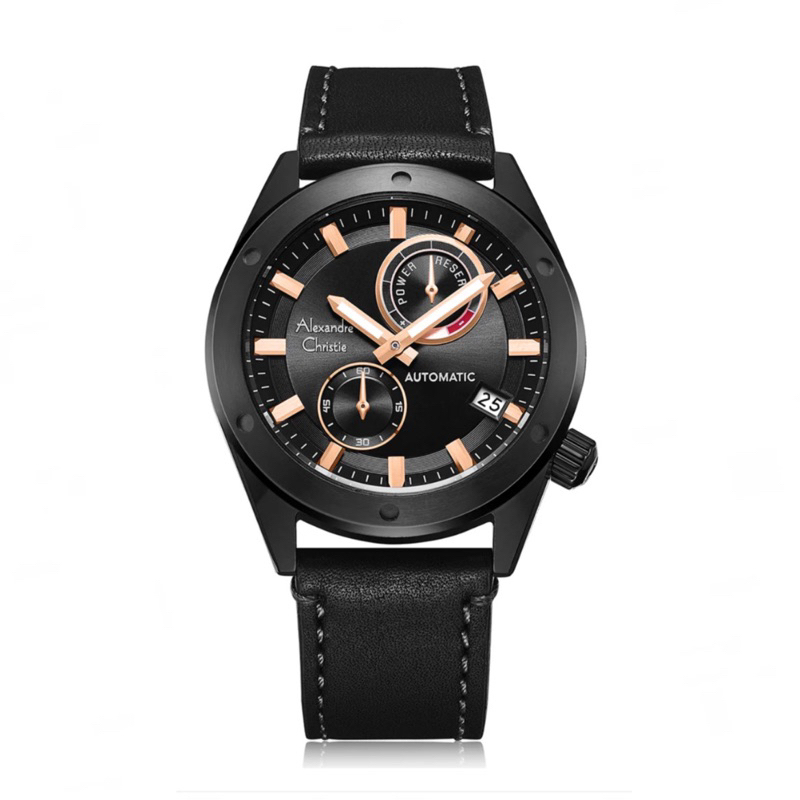 Jam Tangan Pria Automatic Alexandre Christie AC 3046