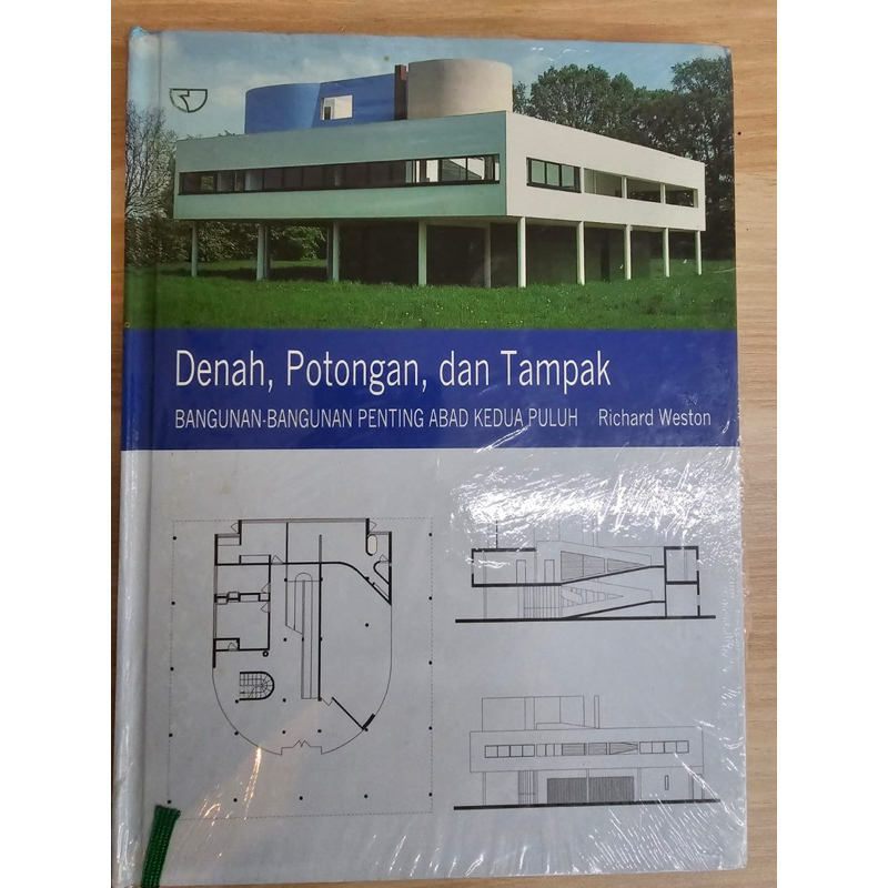 Buku arsitek denah, potongan dan tampak