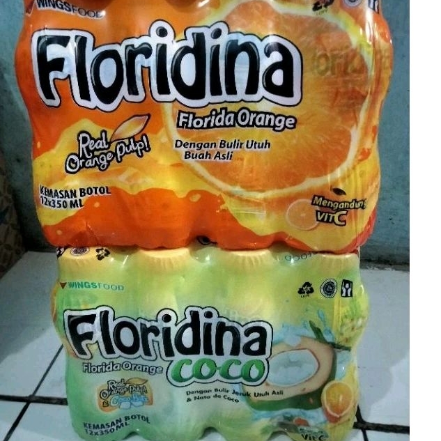 

Floridina 350 ml isi 12 Botol