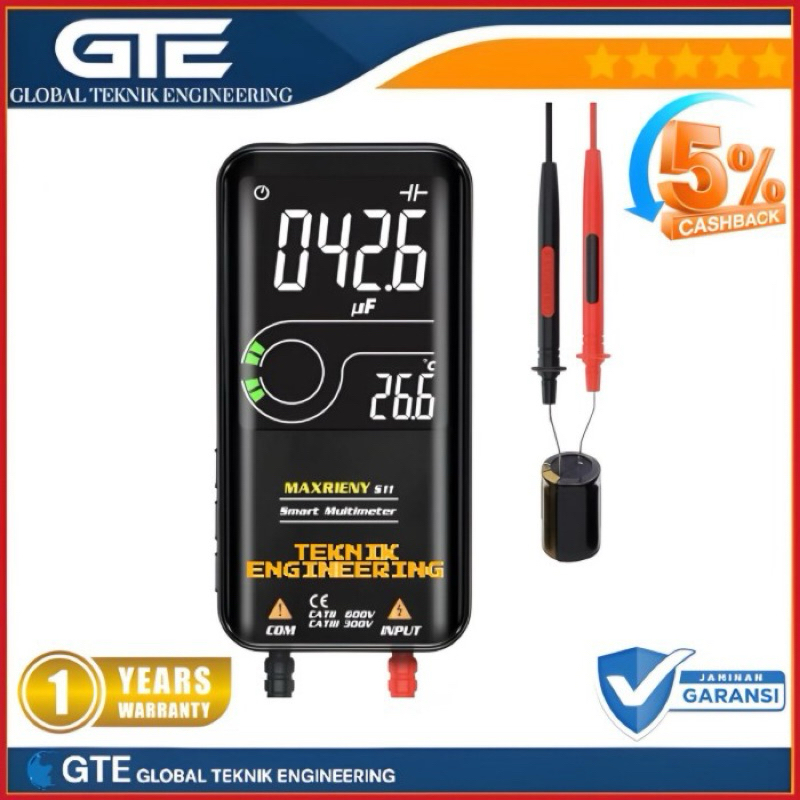 BSIDE S11 Smart Multitester Avometer Digital AC DC Voltage Multimeter