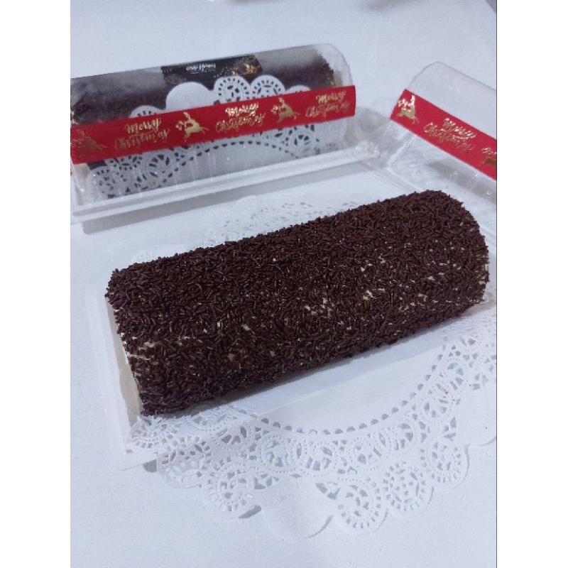 

Roll Cake Meises w/ Coffee Cream (Bolu Gulung Meises dengan Krim kopi)