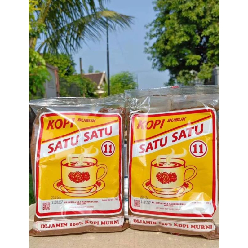 

Kopi Satu Satu 250gram / Kopi Satu Satu Bubuk 250gram / Kopi Bubuk