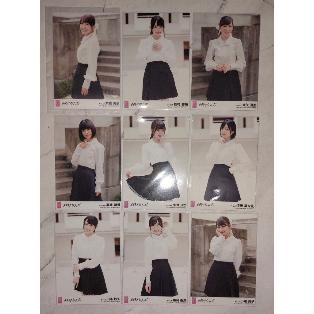 Photopack AKB48 SKE48 NMB48 NGT48 #SukiNanda Darashinai Aishikata