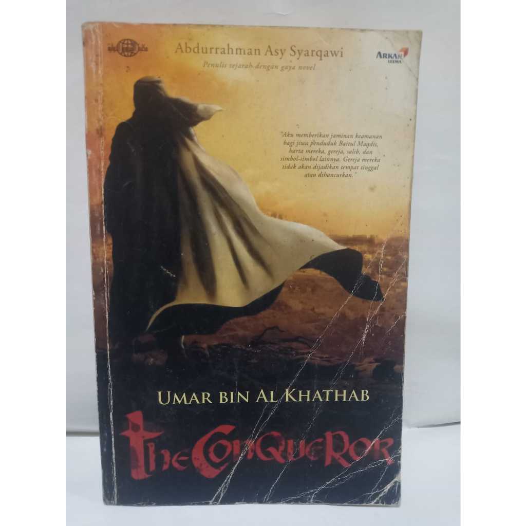 Buku Umar bin Al Khathab The conqueror (Abdurrahman Asy Syarqawi) Preloved original