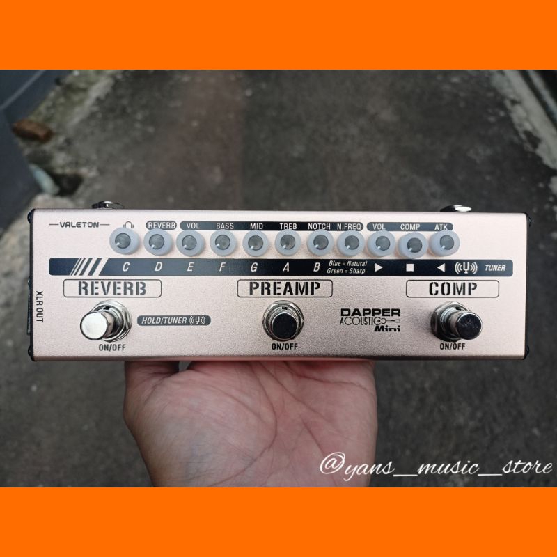 efek gitar Valeton Dapper Akustik