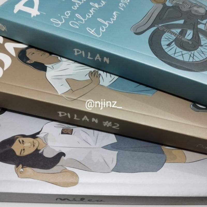 [Ready, Baca Desc] PRELOVED ORI NOVEL DILAN 1990 | DILAN 1991 | MILEA