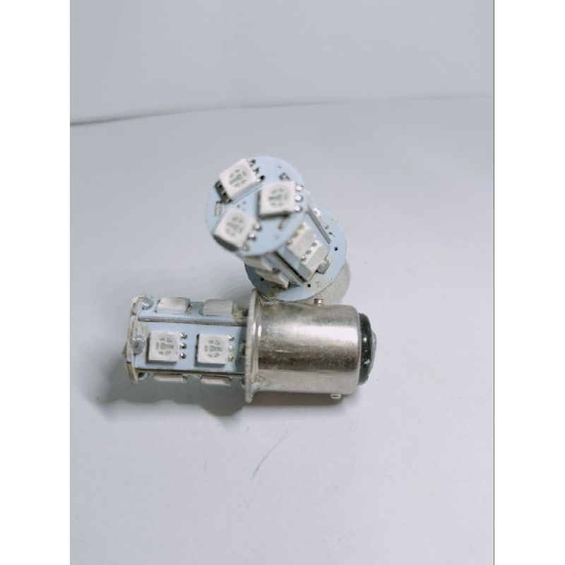 lampu led stoplam jagung kedip merah motor mobil