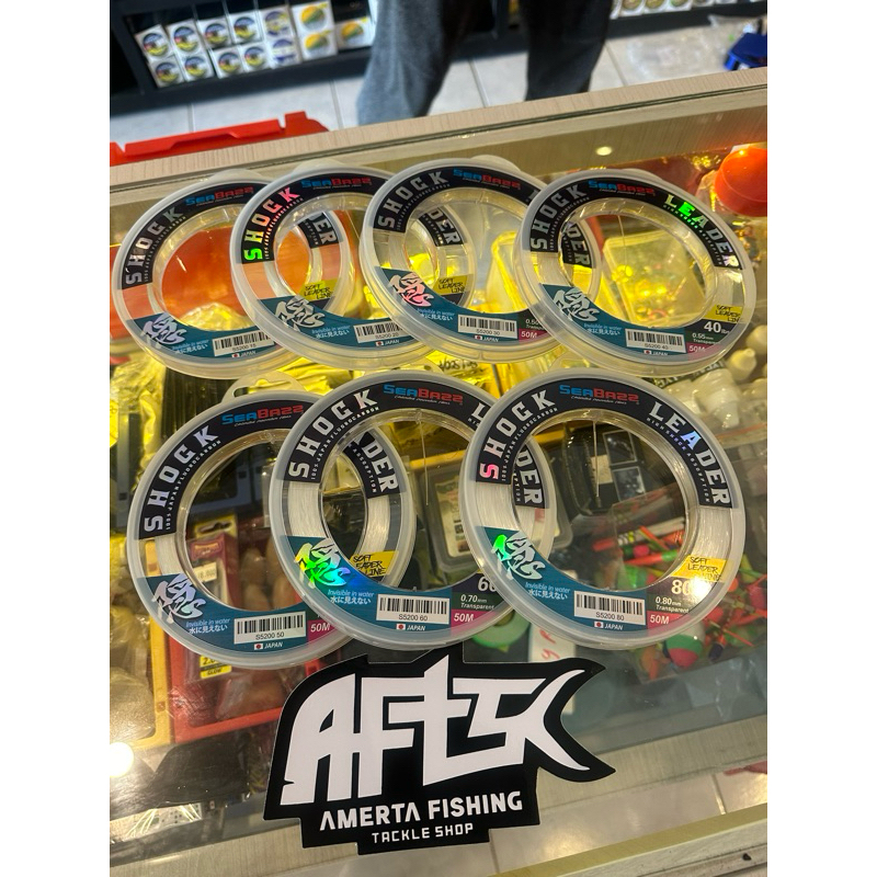 SHOCK LEADER SEABAZZ 100% JAPAN FLUOROCARBON