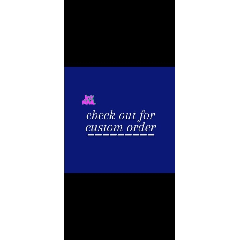 Press On Nails - For Custom Order Fake Nails