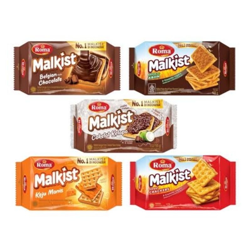 

Roma Crackers Malkist 105gr All Varian