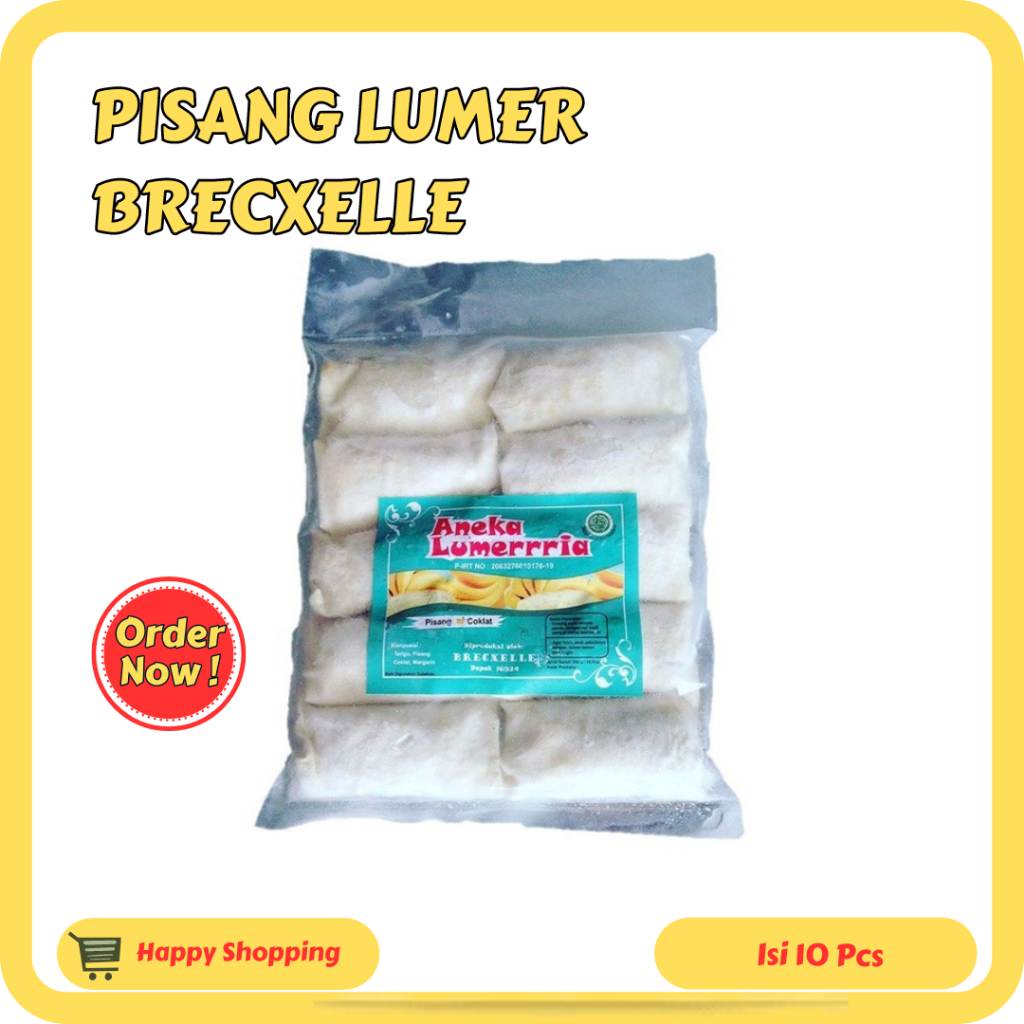 

pisang lumer cokelat brecxelle isi 10