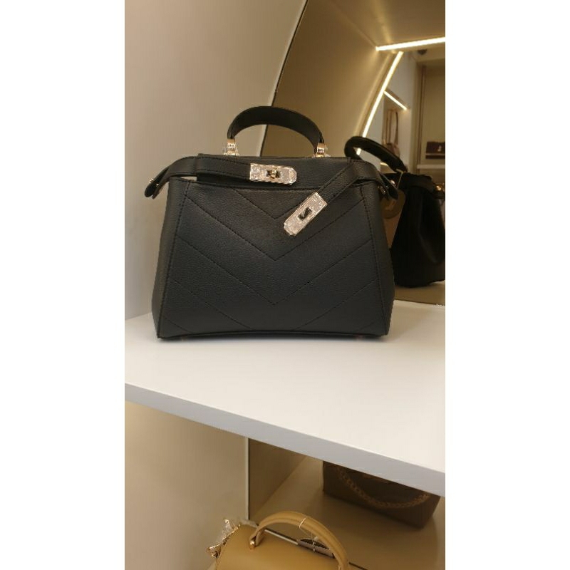 HEYLOCAL - Sylvaine Bag Heylocal, Sylvaine Bag Mini Black, Tas Heylocal, Sylvaine Black Mini