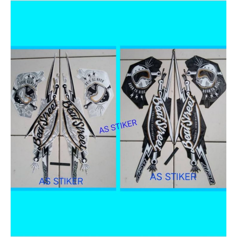 striping stiker stiker polet Lis beat street 2017