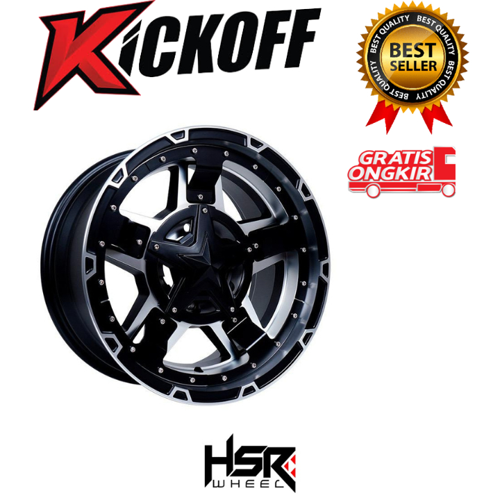 VELG OFFROAD RING 17 RASTA 3 HSR BUAT MOBIL PAJERO HILUX DC FORTUNER TRAILBLAZER ISUZU DLL