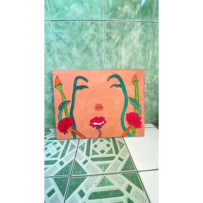 Lukisan dinding Kanvas