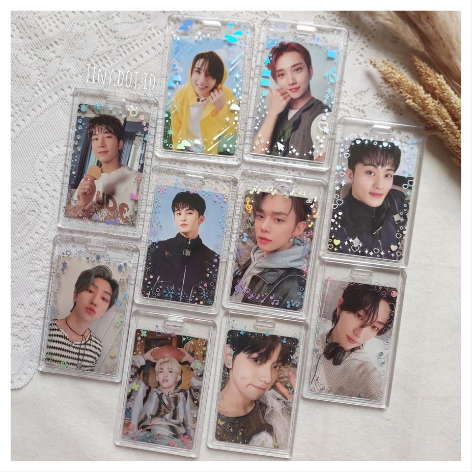 

Acrylic Photocard Holder / Kpop Pc Holder / Deco Cahol