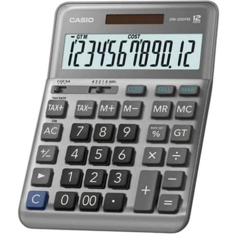 

CALCULATOR CASIO DM 1200FM