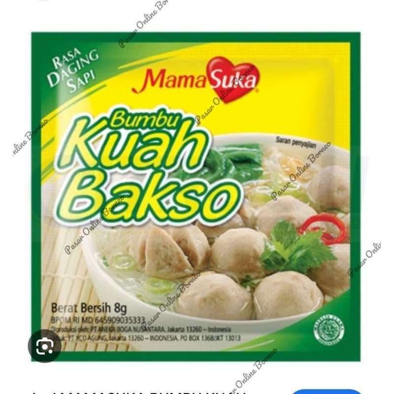 

Mama Suka Bumbu Kuah Bakso 8g Sachet