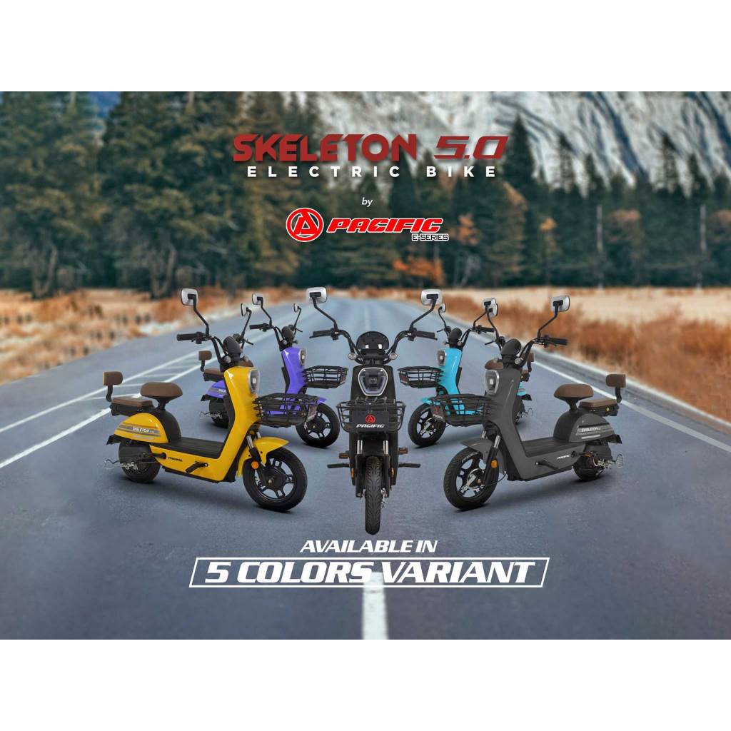 SEPEDA LISTRIK PACIFIC SKELETON 5.0