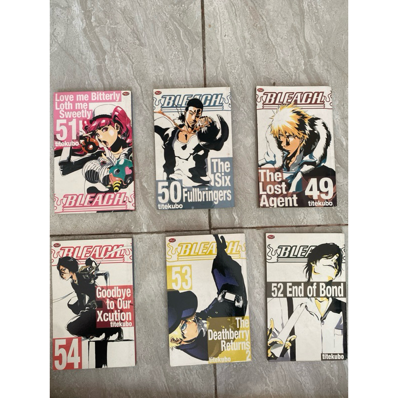 [KOLPRI] Komik Bleach Set (Vol 49 - 54) - Fullbring Arc