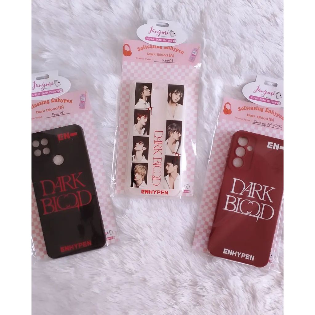Casing Enhypen - Dark Blood (Bite Me) | Casing HP Enhypen | Phone Case ENHYPEN | Casing Enhypen | Ca