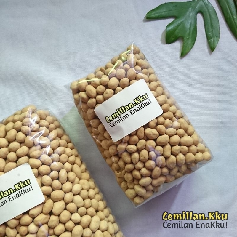 

1Kg Kacang Telur Oven / Kacang Atom Bima Cemilan Gurih dan Renyah