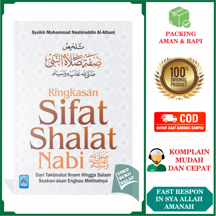 Ringkasan Sifat Shalat Nabi ORIGINAL Karya Syaikh Muhammad Nashiruddin Al-Albani Sifat Sholat Salat 