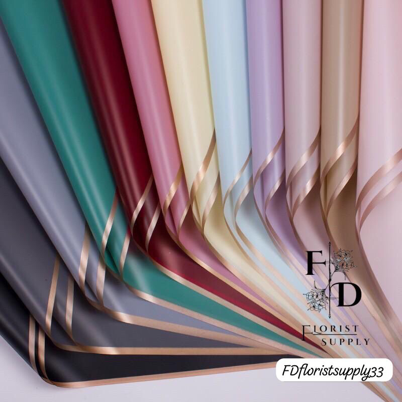 

Cellophane list gold PERLEMBAR