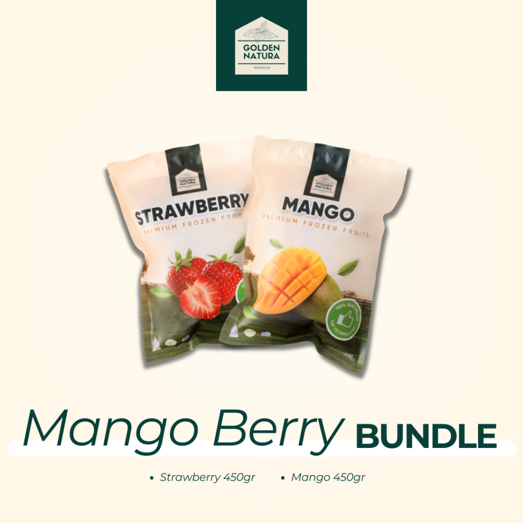 

Golden Natura Indonesia - Frozen Mango & Strawberry Bundle