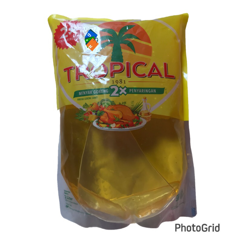 

Minyak goreng tropical 2liter