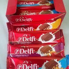 

DELFI BAR ALMOND 25 g per karton isi 15 pcs