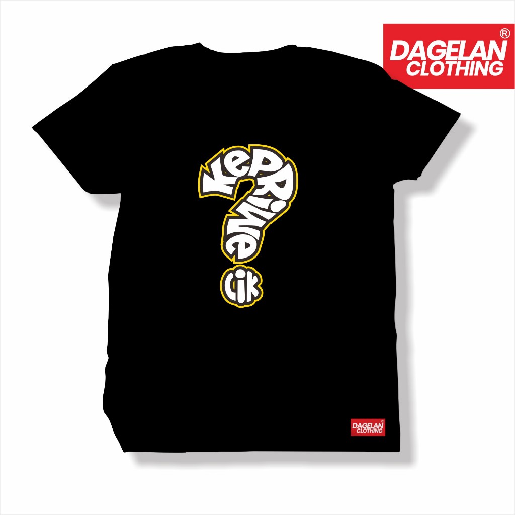 Kaos Ngapak Kepriwe Lik ? Dagelan Clothing Kaos Distro Kata Jawa Viral Lucu Katun Hitam