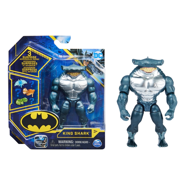 DC Comics Batman 4-inch King Shark Action Figures