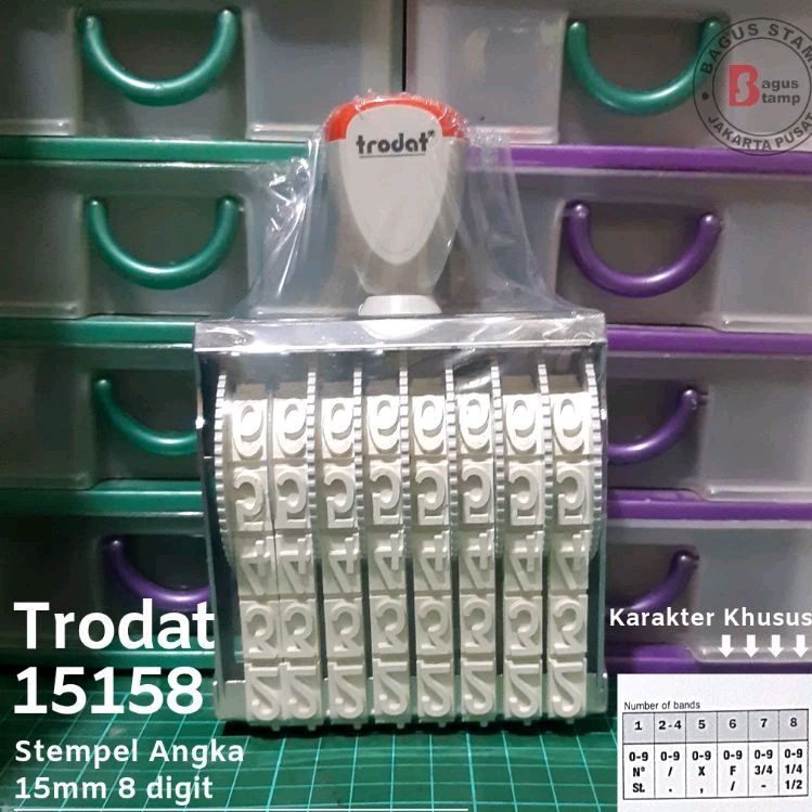 

Stempel Angka Manual 8 Digit 12mm 15mm 18mm Trodat 15128 15158 15188