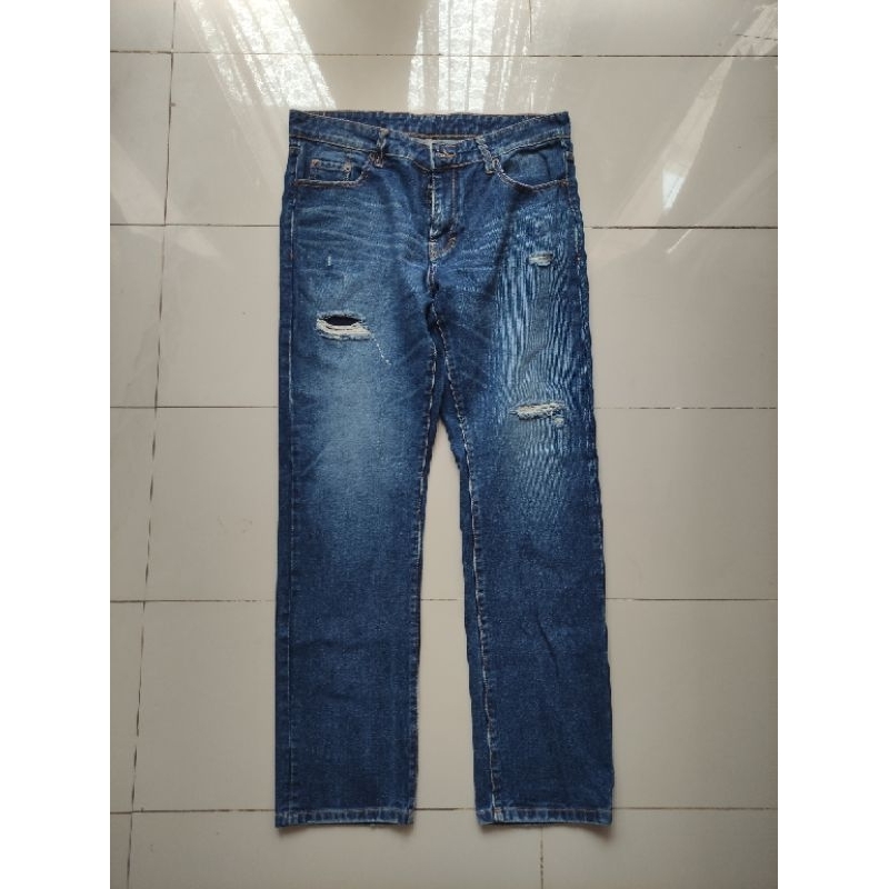 Arteesan Denim Blue Pantera Sumatranus Denim Pants