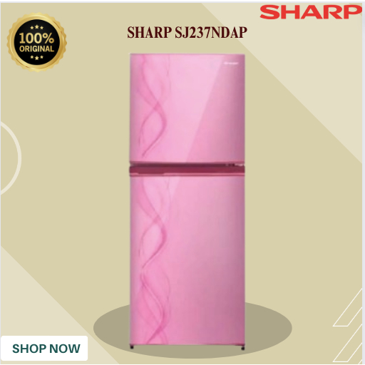 KULKAS 2 PINTU SHARP SJ237NDAP 187L/SJ-237-NDAP/SJ-237NDAP/SJ 237NDAP/SJ 237NDAP/ORIGINAL BERGARANSI