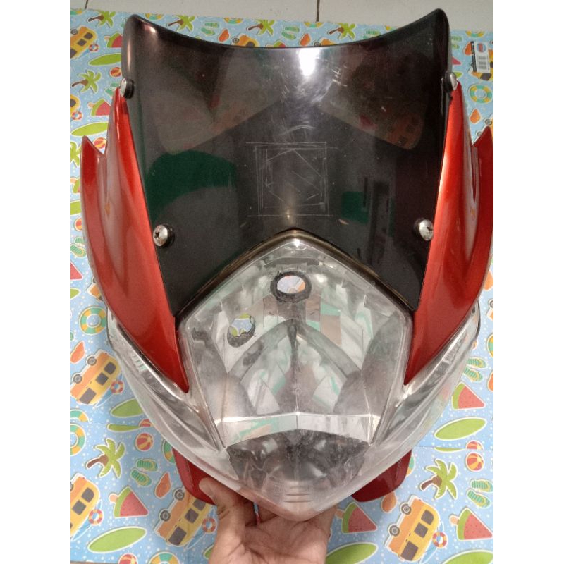 Batok Depan Full Set Reflektor Lampu SUZUKI SATRIA FU FACELIFT