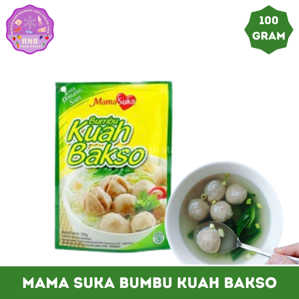 

Mama Suka Bumbu Kuah Bakso Netto 100 Gram